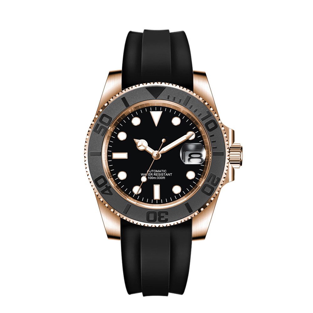 Corgeut 6001G Rubber Automatic Watch - view 11