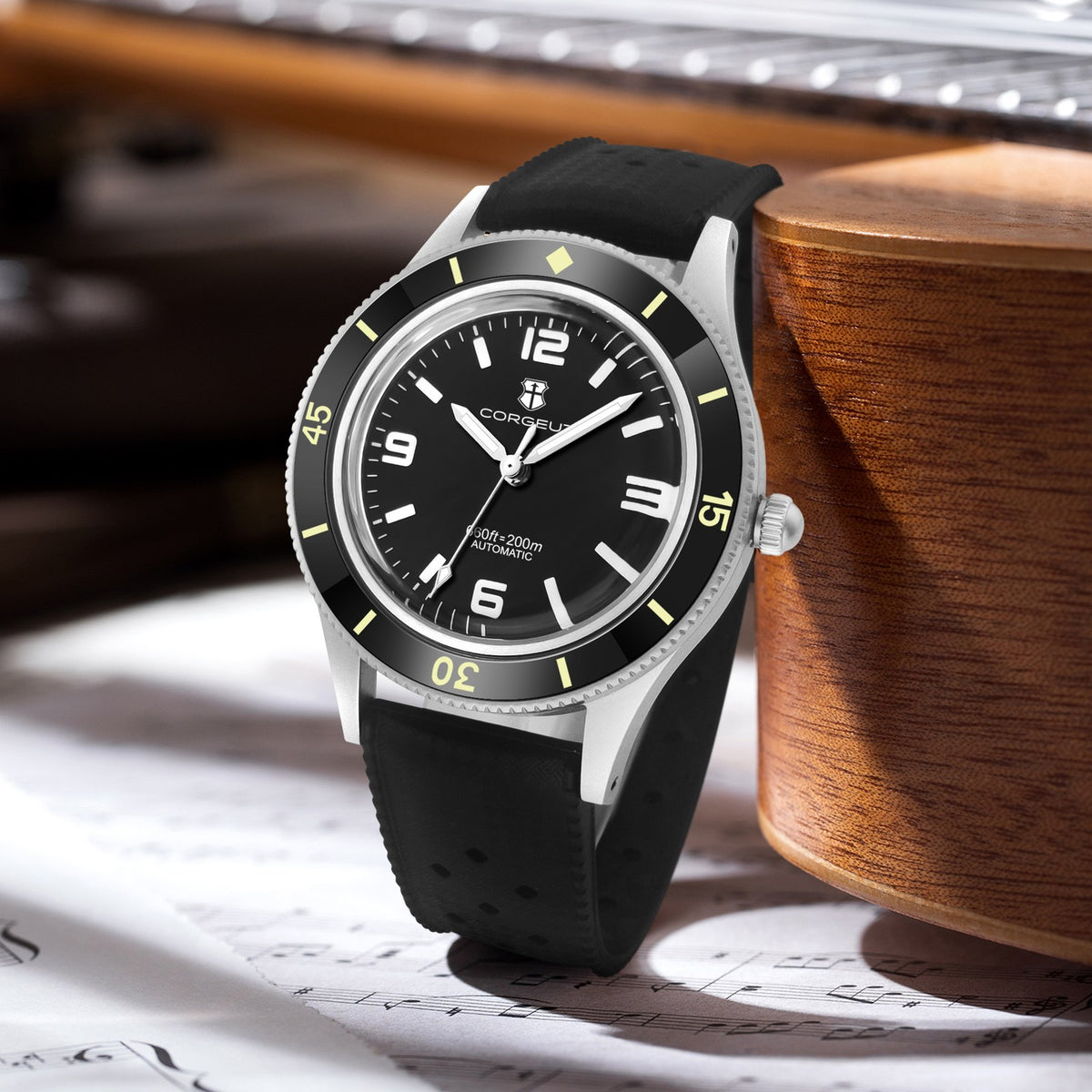 Corgeut 6007 Diver Automatic Watch - view 16