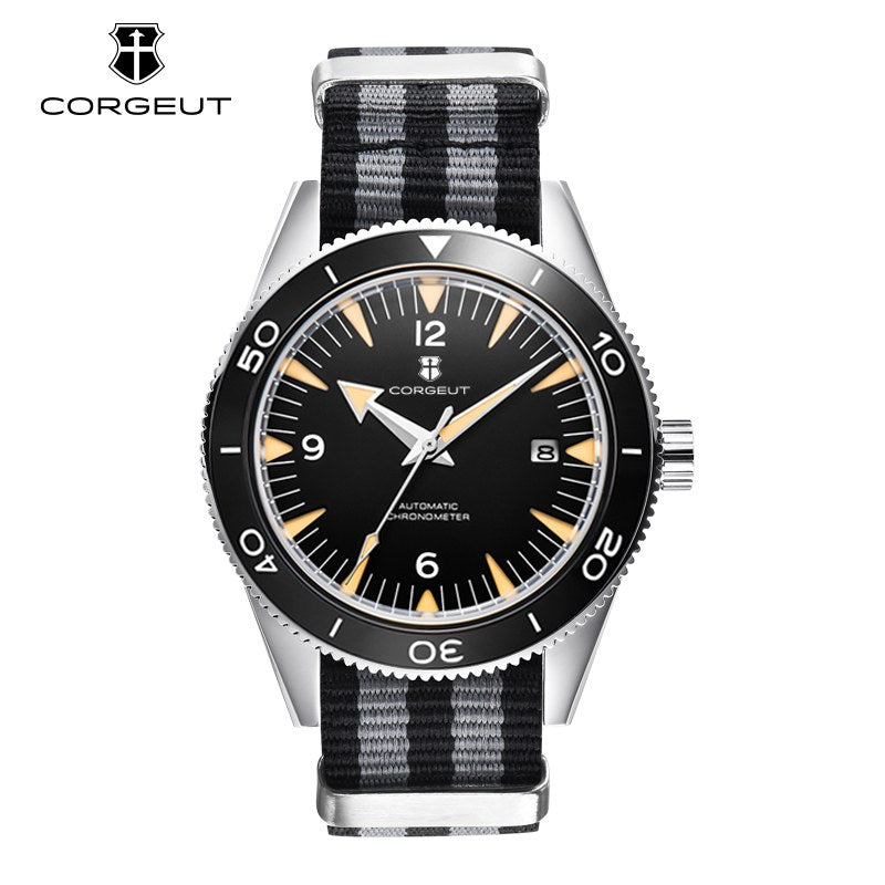 Corgeut 6013 Vintage Diver Automatic Watch - view 13