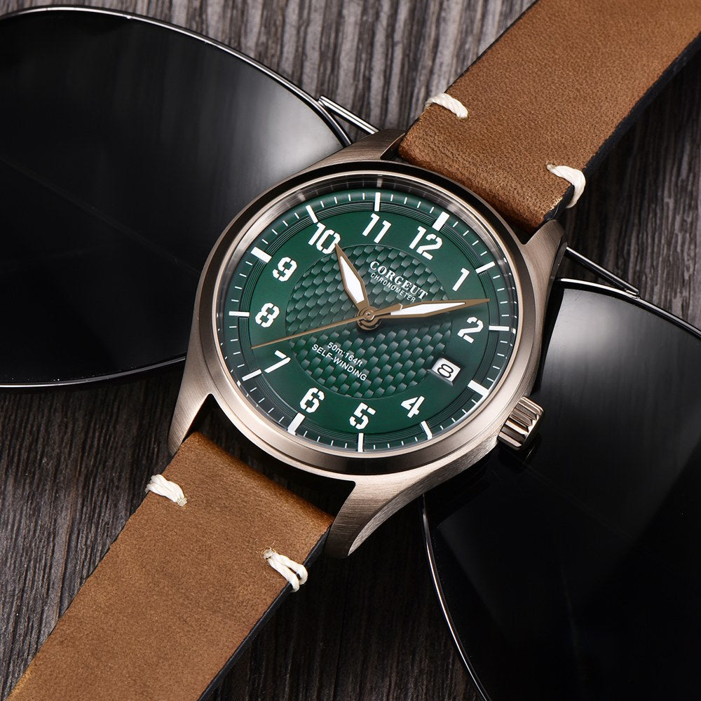 Corgeut 6015 Pilot Automatic Watch - view 11