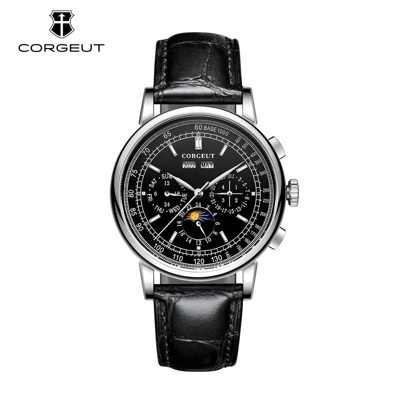 Corgeut 6016 Multifunction Automatic Watch - view 2
