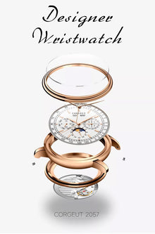 Corgeut 6016 Multifunction Automatic Watch - view 9