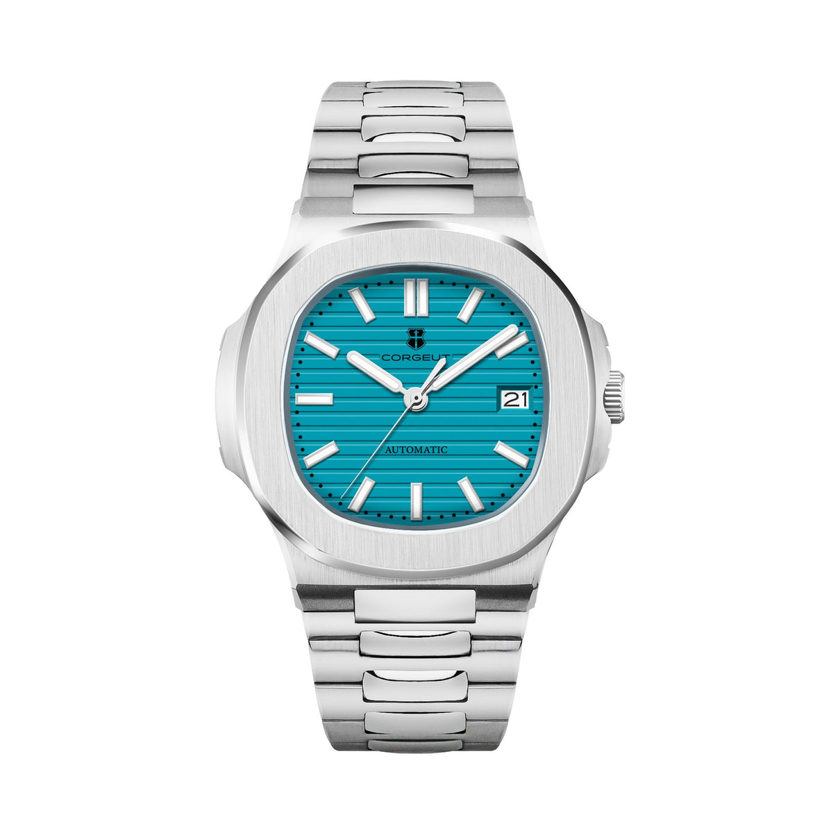 Corgeut 6017 Slim Diver Automatic Watch - view 7