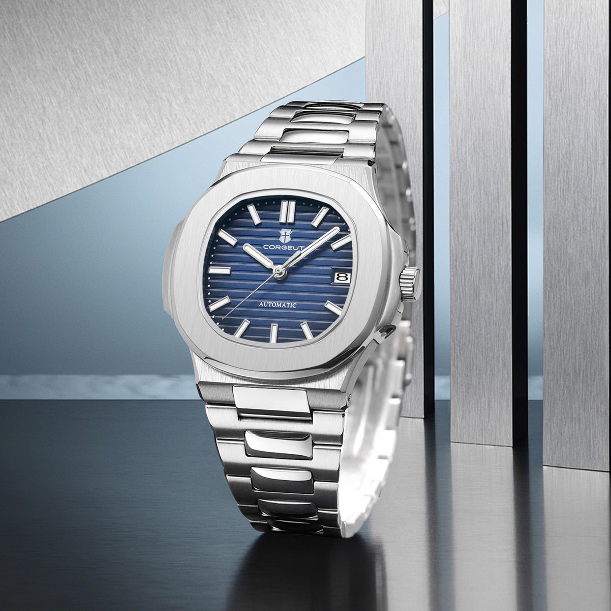 Corgeut 6017 Slim Diver Automatic Watch - view 19