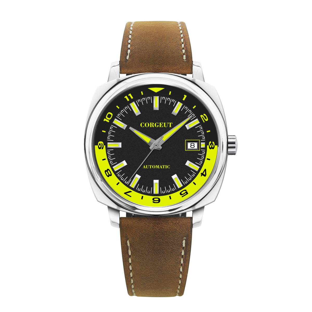 Corgeut 6019 Cushion Automatic Watch - view 3