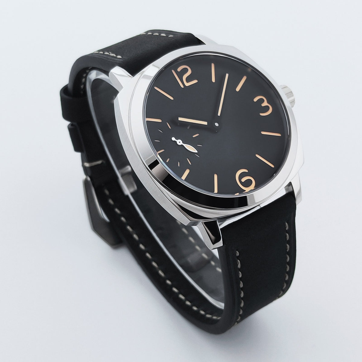 Corgeut 6029 Cushion Small Seconds Hand-Wound Mechanical Watch - view 9
