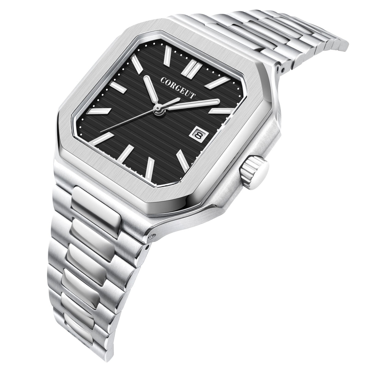 Corgeut 6032 Square Automatic Watch - view 8