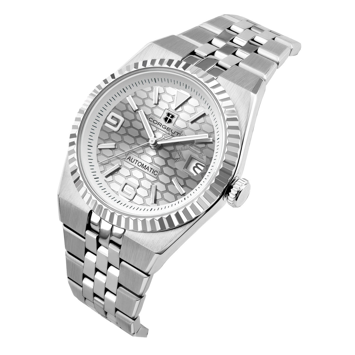 Corgeut 6033 Fluted Automatic Watch - view 5