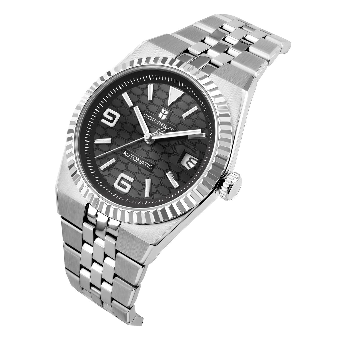 Corgeut 6033 Fluted Automatic Watch - view 6