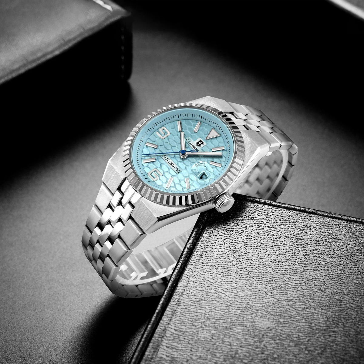 Corgeut 6033 Fluted Automatic Watch - view 12
