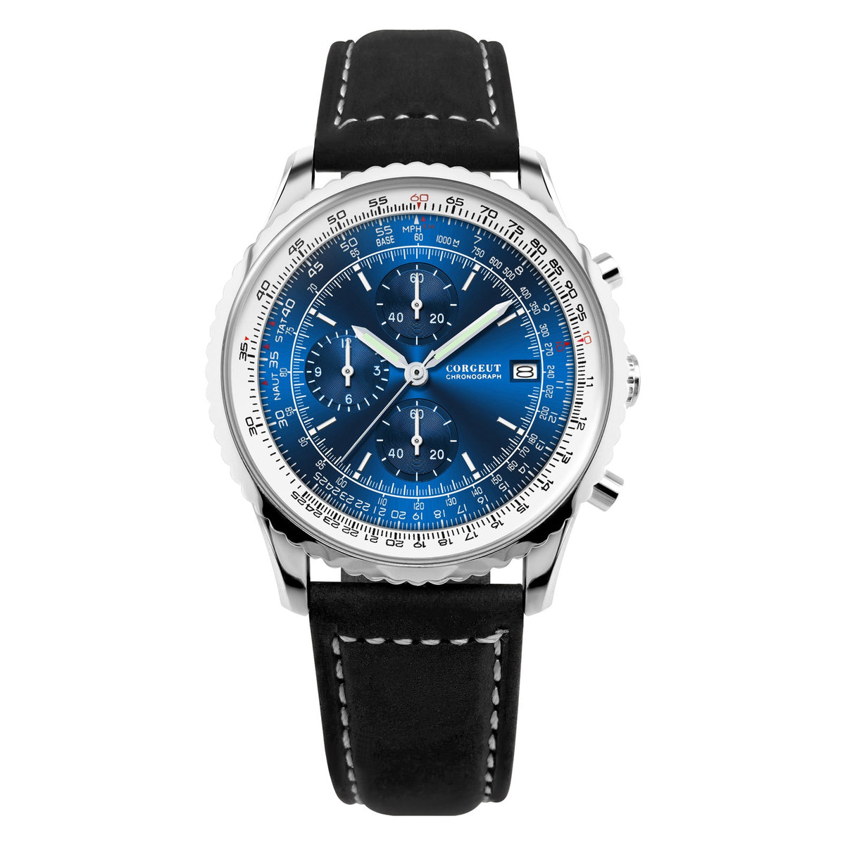 Corgeut 9001 Chronograph Quartz Watch - view 2