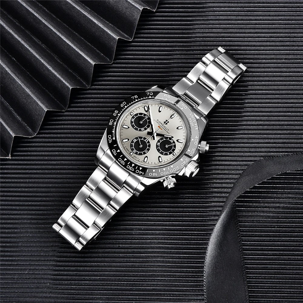 Corgeut 9002 Daytona Chronograph Quartz Watch - view 19
