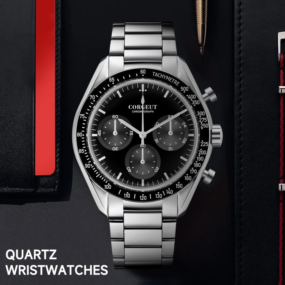 Corgeut 9005 Chronograph Quartz Watch - view 10