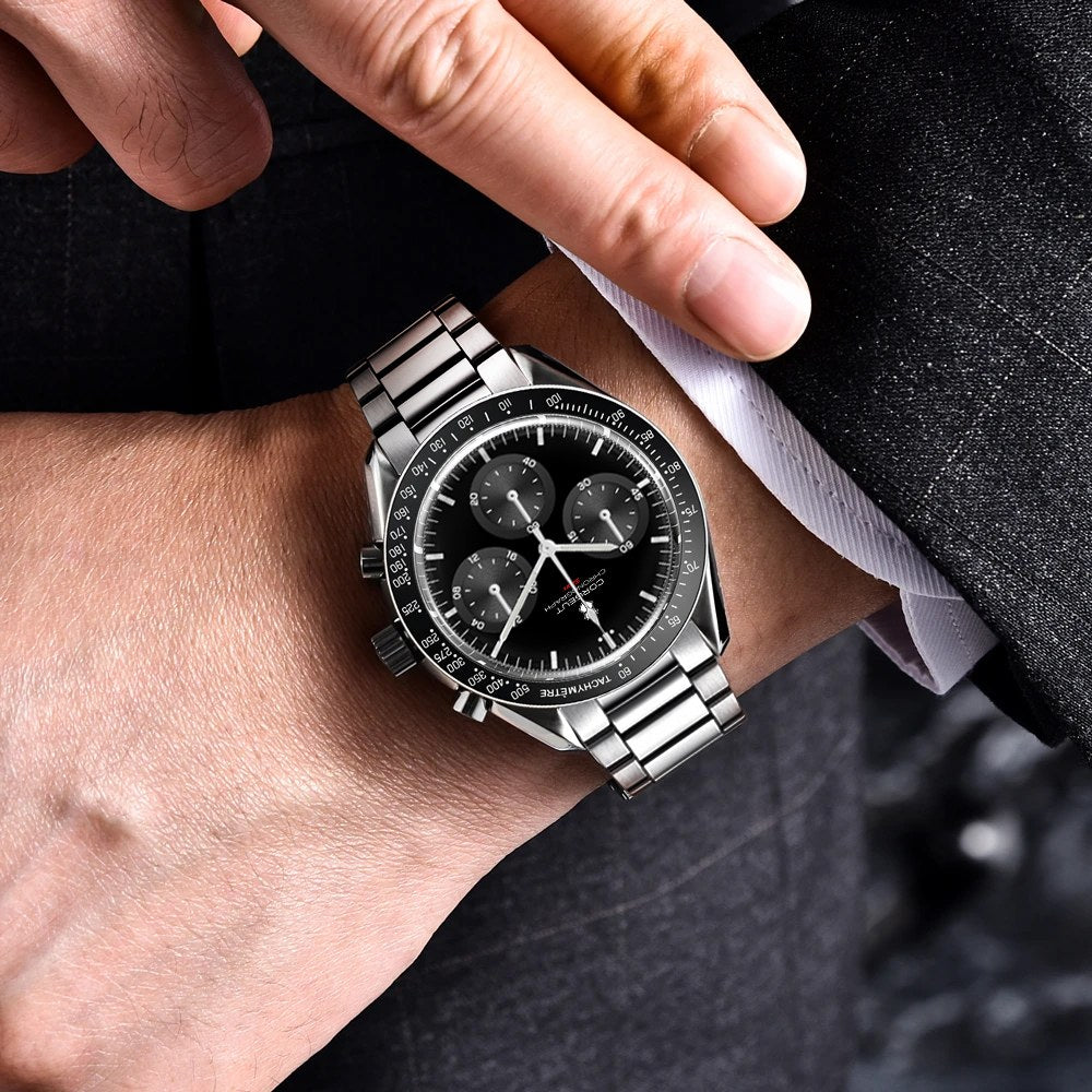 Corgeut 9005 Chronograph Quartz Watch - view 11