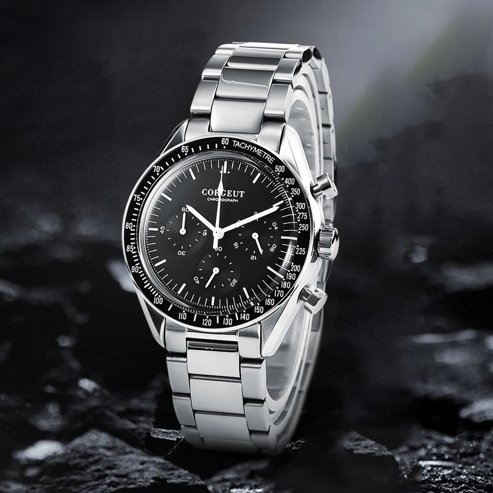 Corgeut 9005 Chronograph Quartz Watch - view 22