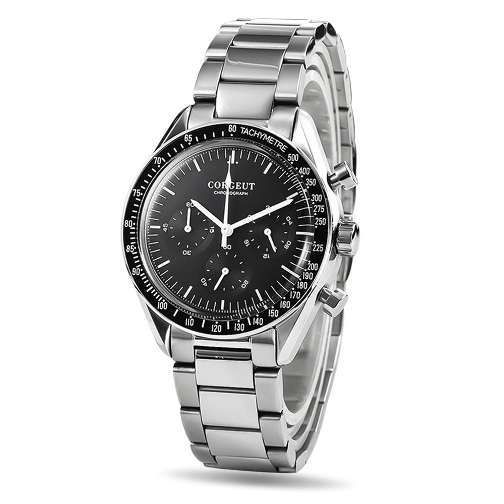 Corgeut 9005 Chronograph Quartz Watch - view 4