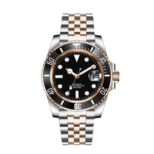 Corgeut 6001G Two-Tone Rose Matte Leather Automatic