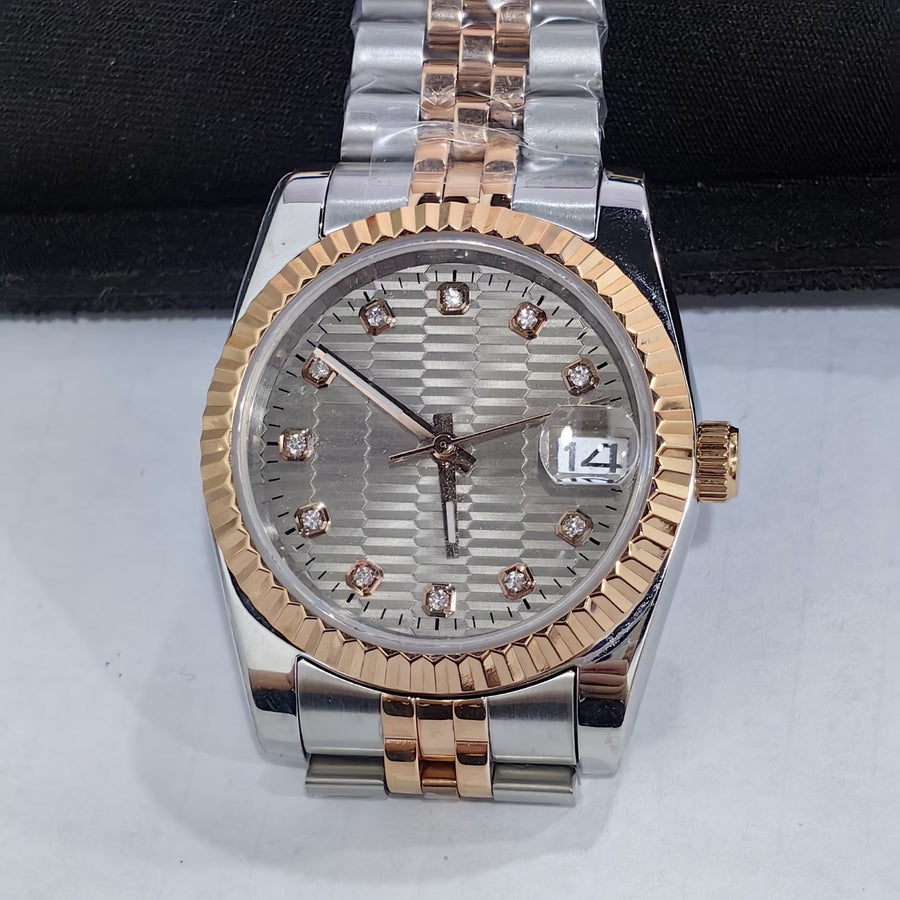 Corgeut 6002G Leather Automatic Watch