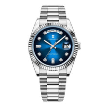Corgeut 6002G Steel Leather Automatic Watch