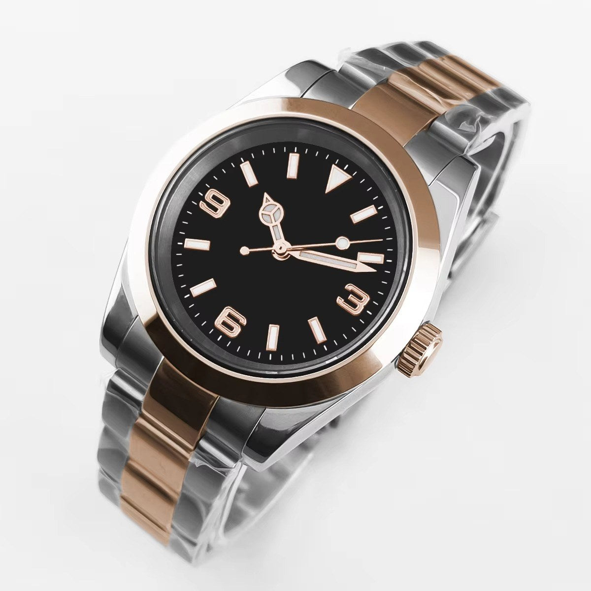 Corgeut 6002L Leather Automatic Watch
