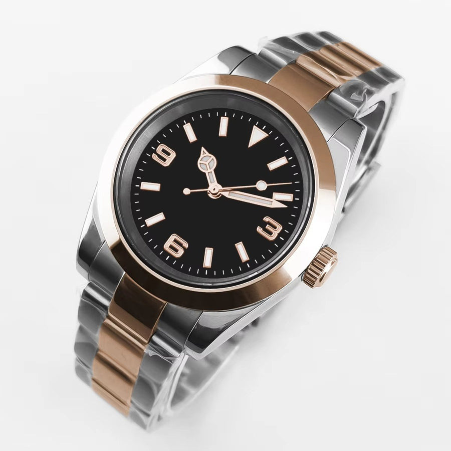 Corgeut 6002L Leather Automatic Watch